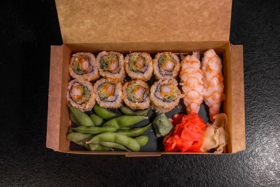 Box 3 Shrimp Box, KANSO Sushi Katowice